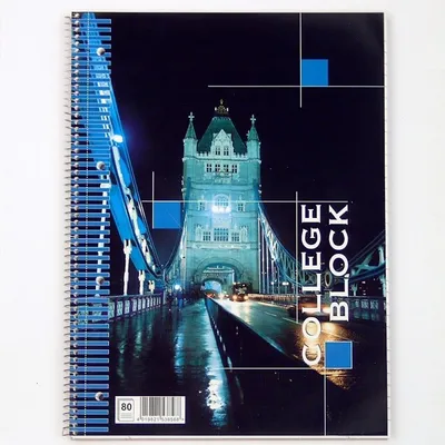 Produktbild von Collegeblock DIN A4 Spirablock Kollegblock liniert