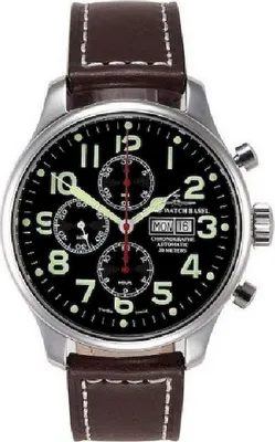 Produktbild von Zeno-Watch Herrenuhr OS Pilot Chronograph Germany 8557TVDD-pol-a1-Germany