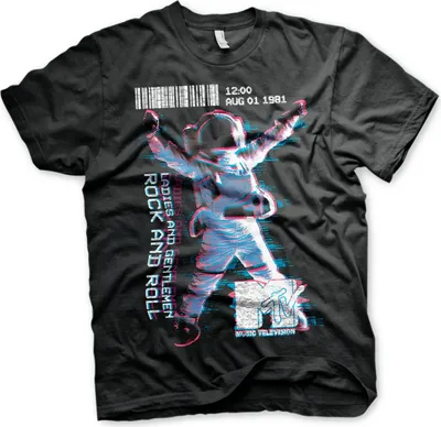 Produktbild von MTV Moon Man T-Shirt - Large - Black