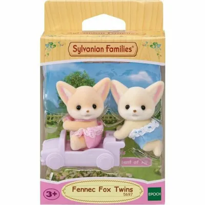 Immagine prodotto di Doll - SYLVANIAN FAMILIES - The Fennec Twins - Model 5697 - Multicolored - Articulated