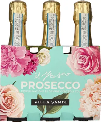 Produktbild von Villa Sandi Il Fresco Prosecco Treviso Brut (TRIO) DOC 11% Vol. 3x0,2l