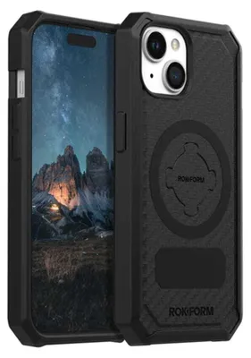 Obrázok produktu pre Ochranné puzdro pre iPhone 15, Rokform Rugged Case, čierne