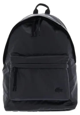 Imagen del producto de LACOSTE mochila de ocio mochila con compartimento para ordenador portátil Backpack Noir negro