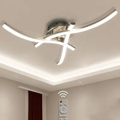 Zdjęcie produktu dla Lampa sufitowa LED 28W pilot zdalny 3 kolory światła do salonu