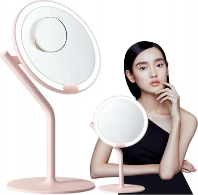 Zdjęcie produktu dla Lusterko do makijażu AMIRO z podświetleniem LED