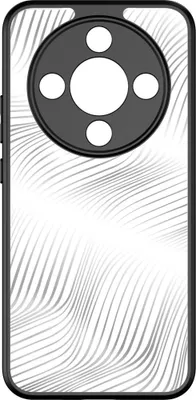 Produktbild von Handyhülle für Honor Magic8 Lite, Dux Ducis Aimo, Transparent mit schwarzen Rahmen