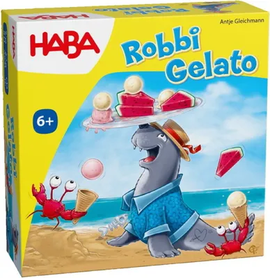 Obrázok produktu pre HABA Robbi Gelato, Stolová hra, Jemná motorika (zručnosť), 6 rok / roky, 15 min