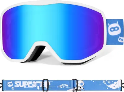 Obrázok produktu pre Lyžiarske okuliare pre deti 6-14 rokov, UV400 ochrana, sklo proti poškriabaniu, pre snowboard