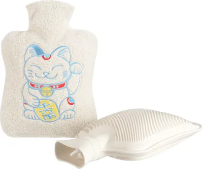 Produktbild von Kuschelige Glückskatze Wärmflasche | 1,8 Liter | 33x20cm