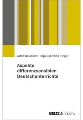 Produktbild von Aspekte differenzsensiblen Deutschunterrichts