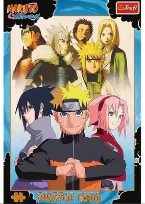 Produktbild von TREFL Puzzle 1000 Teile Naruto Team 10940