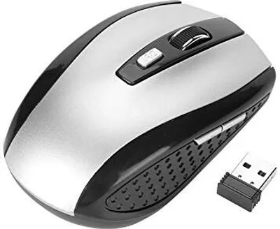 Produktbild von Wireless Maus, Portble1200 DPI 2,4 GHz Optical Maus USB -Empfänger PC Computer/Laptop/Office/Esports Games