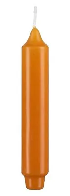 Produktbild von Stabkerzen mit Zapfenfuß Honig 300 x Ø 30 mm, 24 Stück