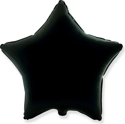 Obrázok produktu pre Fóliový balón 45 cm Star black