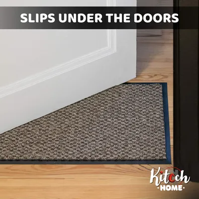 Immagine prodotto di Tappetino antiscivolo, marrone, dimensioni 60 x 80 cm, ideale per l'ingresso
