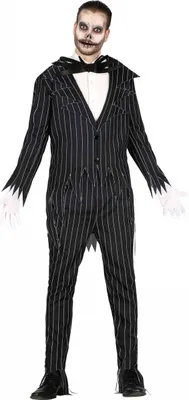 Produktbild von Mr. Skeleton Herren Kostüm Größe: L