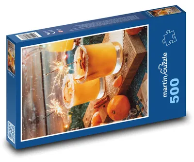 Produktbild von Puzzle 500 Weihnachtliches Festgetränk - martinpuzzle
