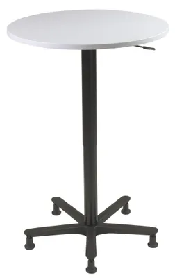 Immagine prodotto di Tavolo a colonna St08 Grigio/Nero