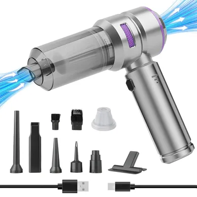 Produktbild von Handstaubsauger Mini Auto Staubsauger Aufladbar Nass & Trocken 2.2KPA Handsauger