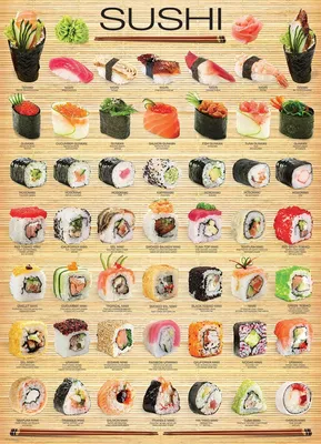 Produktbild von EUROGRAPHICS Sushi Puzzle 1000 Teile