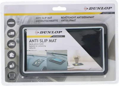Produktbild von Dunlop antirutschmatte 20 x 11 cm schwarz