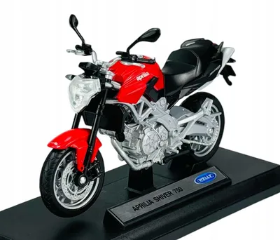 Produktbild von Welly Aprilia Shiver 750 Motorrad 1:18  mit Ständer