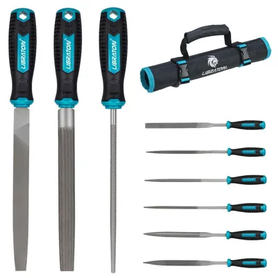 Obrázek produktu pro Sada nástrojů, 9 kusů, kov, dřevo, plast, včetně tašky, rozměry 200 mm a 100 mm