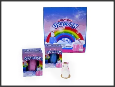 Immagine prodotto di Unicorno in crescita in scatola p12, prezzo misto per 1 pezzo.