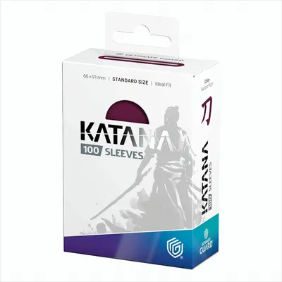 Immagine prodotto di UG Katana Sleeves Standard Radiant Plum 100 ct.
