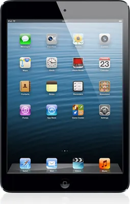 Produktbild von Apple iPad miniMD528FD/A 20,1 cm (7,9 Zoll) (IPS-Technologie (In-Plane-Switching)) 16 GB Tablet-PC - Apple A5 Prozessor - Schwarz, Schiefer - iOS 6 - Multi-Touch 1024 x 768 Display - Bluetooth - LED Hintergrundbeleuchtung - Slate