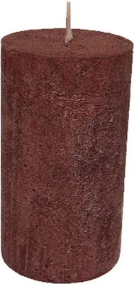 Produktbild von House of Rustic Kerze 12 cm burgunder