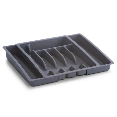 Immagine prodotto di Portatovaglioli estensibile Zeller, plastica, 29-50x38x6.5, grigio