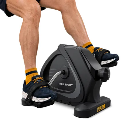 Produktbild von TREX SPORT Mini Bike Heimtrainer TX-120BB BOIL Pedaltrainer | 2in1 Beine & Arme Fitnessgerät | kompakt, leise, gelenkschonend, bis 120kg, für Senioren