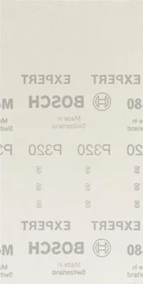 Immagine prodotto di Rete di levigatura EXPERT M480 per levigatrici orbitali, 115 x 230 mm, K 320, 50 pz.