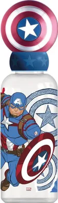 Image de Bouteille d'eau 560ml sans BPA Captain America