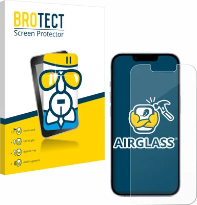 Produktbild von BROTECT Schutzglas für Apple iPhone 14 Schutzfolie Panzer Folie Glas Display Schutz klar