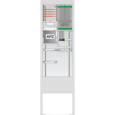 Produktbild von ABN Zähleranschlusssäule 1 ZP, APZ, 4pol HLAK 25qmm, IP54 ZP-Abd, SZ205ZA1401