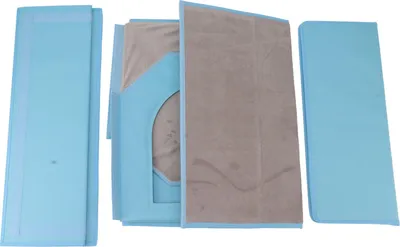 Immagine prodotto di Cuccia per animali domestici per interni ed esterni, pieghevole, impermeabile, per gatti, cani di piccola e media taglia, gatti, blu