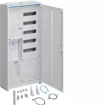 Produktbild von Hager Komplettschrank ZB32SET25LK 2ZP BKE-I APZ 1100mm 2feld.