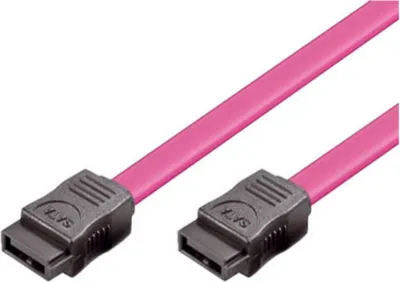 Produktbild von SATA-Anschlusskabel Stecker / Stecker 0,3m