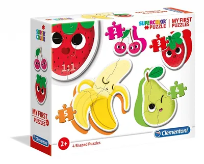 Produktbild von CLEMENTONI Mein erstes Obst-Puzzle 4in1 (2,3,4,5 Teile)