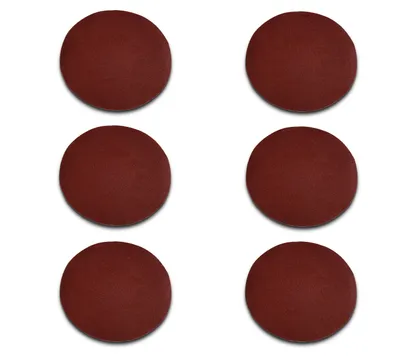 Produktbild von 25St. Klett Schleifscheiben Schleifpapier Ø125mm ohne Loch Körnung 40 -  220 rot 100