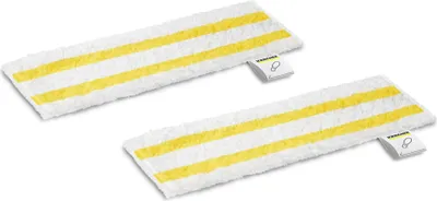 Zdjęcie produktu dla KÄRCHER 28633390 KÄRCHER Universal EasyFix Wischbezüge-Set für Dampfreiniger sonstige Fasern, 2 St.
