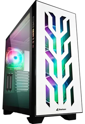 Produktbild von ELITE SHARK CA300T (weiß, 2x gehärtetes Glas)