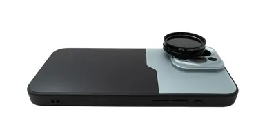 Obrázek produktu pro SYSTEM-S CPL filtr 37 mm kruhový polarizační objektiv se závitovým pouzdrem pro iPhone 15 Pro Max