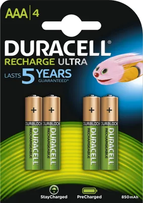 Obrázek produktu pro Duracell Akku Recharge Ultra Micro - AAA 900mAh 4St.