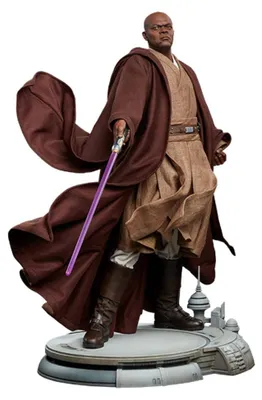 Produktbild von Star Wars Episode III Premium Format Figur Mace Windu 53 cm
