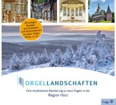 Produktbild von Various: Orgellandschaften Vol.9 - Harz - - (CD / O)
