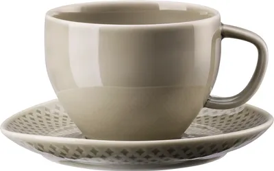 Produktbild von Rosenthal Junto Pearl Grey Kombitasse mit Untertasse