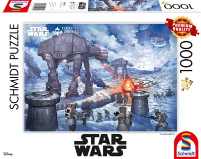 Produktbild von Thomas Kinkade Studios: Star Wars - Die Schlacht von Hoth (1000 Teile)